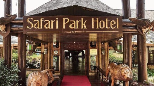 Safari Park Hotel front