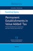 Permanent Establishments in Value Added Tax