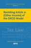 Revisiting Article 21 (Other Income) OECD Model Convention